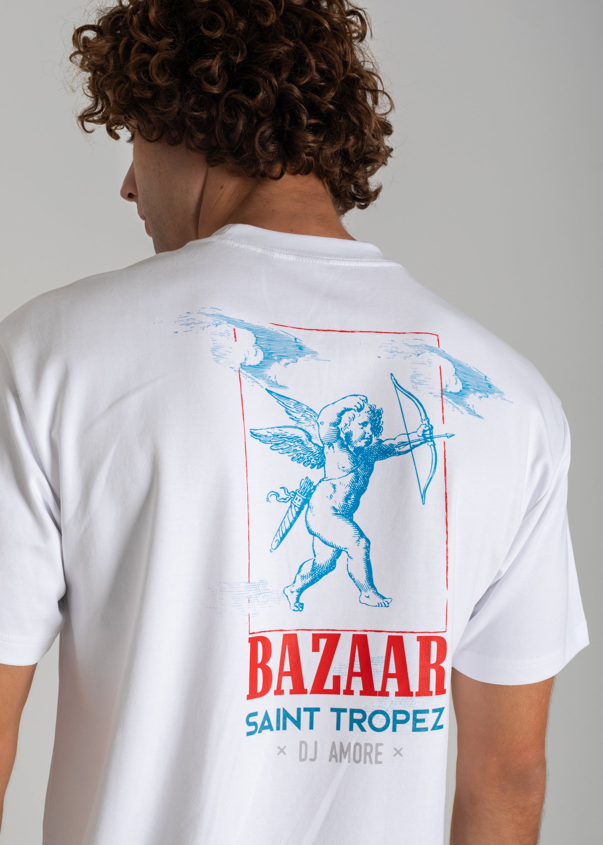Saint Tropez Unisex T-Shirt | White